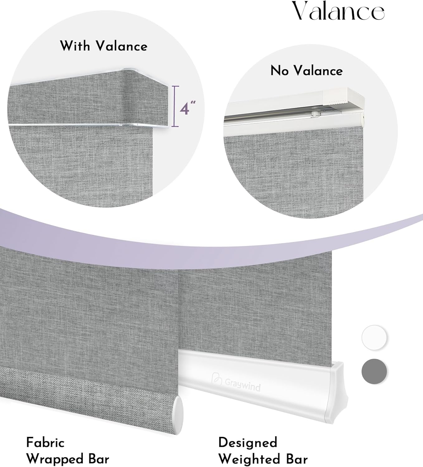 Graywind Motorized Sliding Panels Blackout Compatible with Alexa Google Smart Panel Track Blinds Remote Shades for Patio Sliding Door, Custom Size (Light Grey)