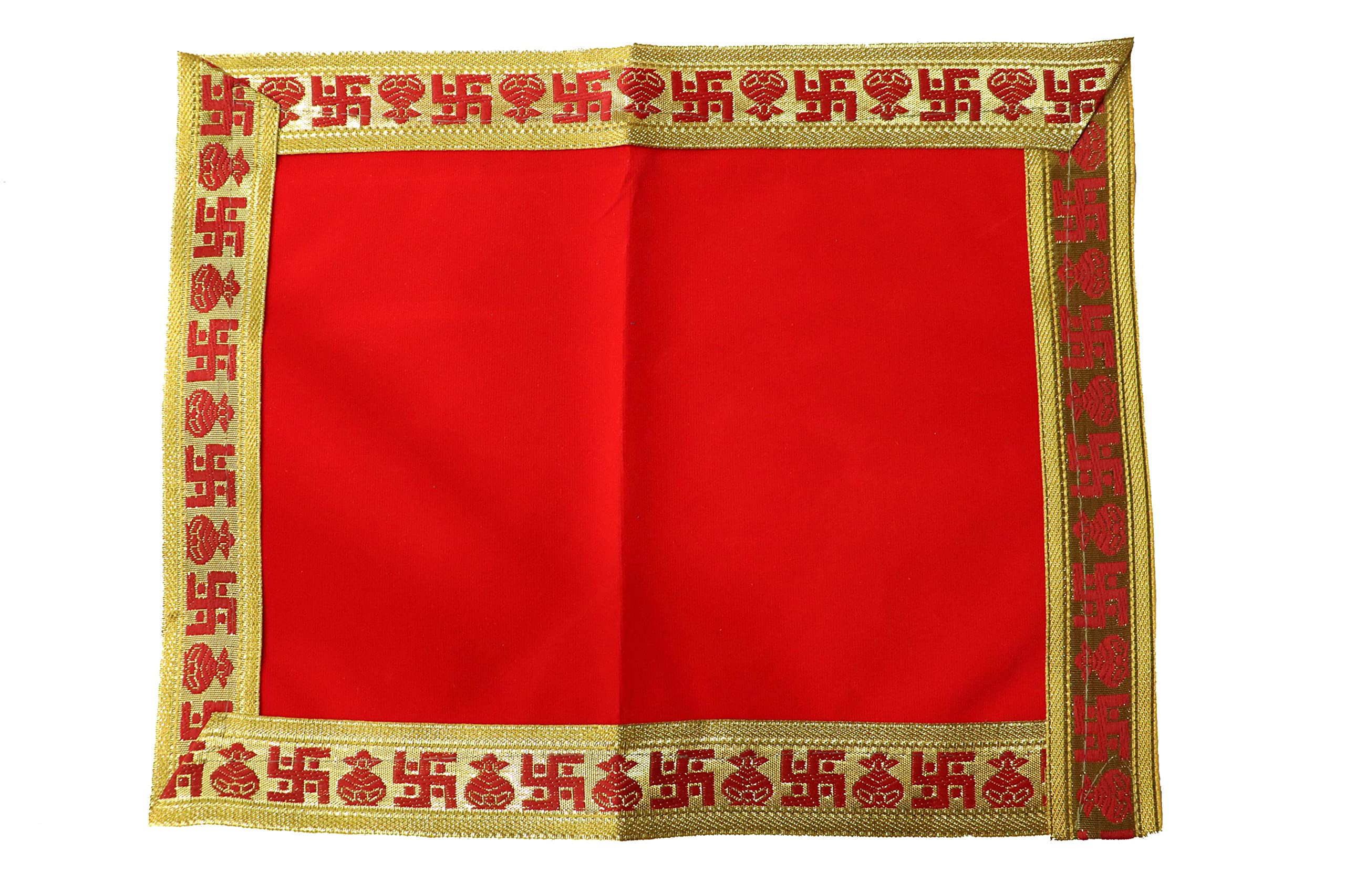 Reliable Multicolour Puja Assan Velvet Puja Cloth/Puja Aasan/Puja Chowki Assan Plain Velvet Puja Altar Cloth for Pooja Home Mandir, Temple and Pooja Ghar Size - 10 * 13 Inch (Pack of 5) - Image 7 thumbnail