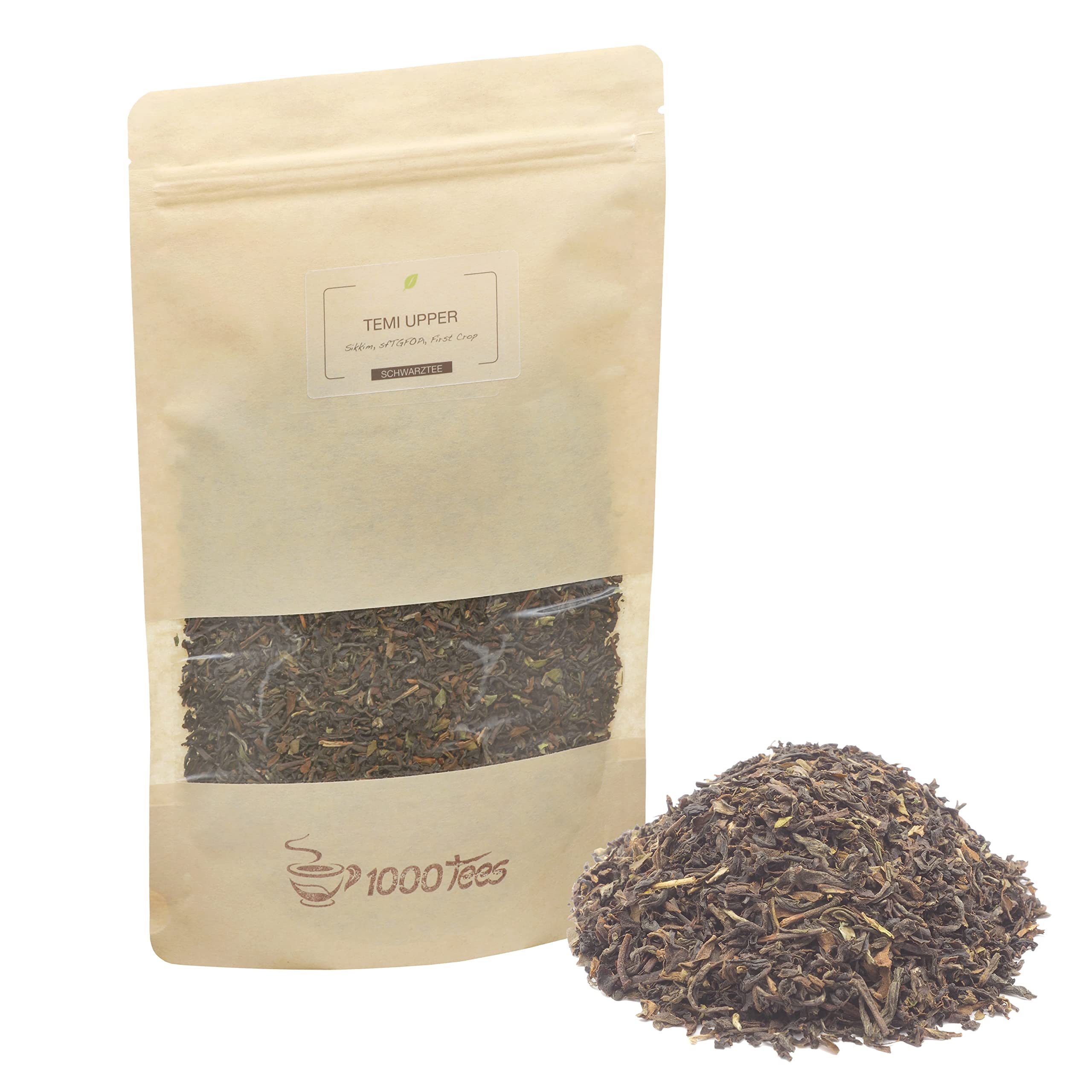Schwarztee Temi Upper First Crop aus Sikkim, fruchtig, mild, blumig, frisch abgefüllt