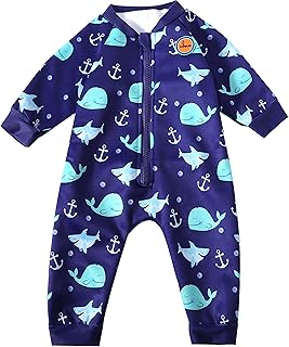 Swimbubs Baby,Clothing,Baby Girls 0-24m,Swimwear Swimbubs Baby Swimming Warm Suit Boys Fleece Lined Wetsuit Girls UV UPF50 Sun Protection Swimsuit