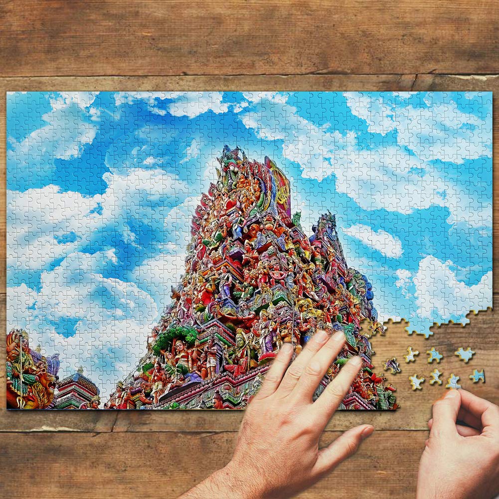 Singapore 1000-Piece Wooden Jigsaw Puzzle - Travel Souvenir & Gift - View #9