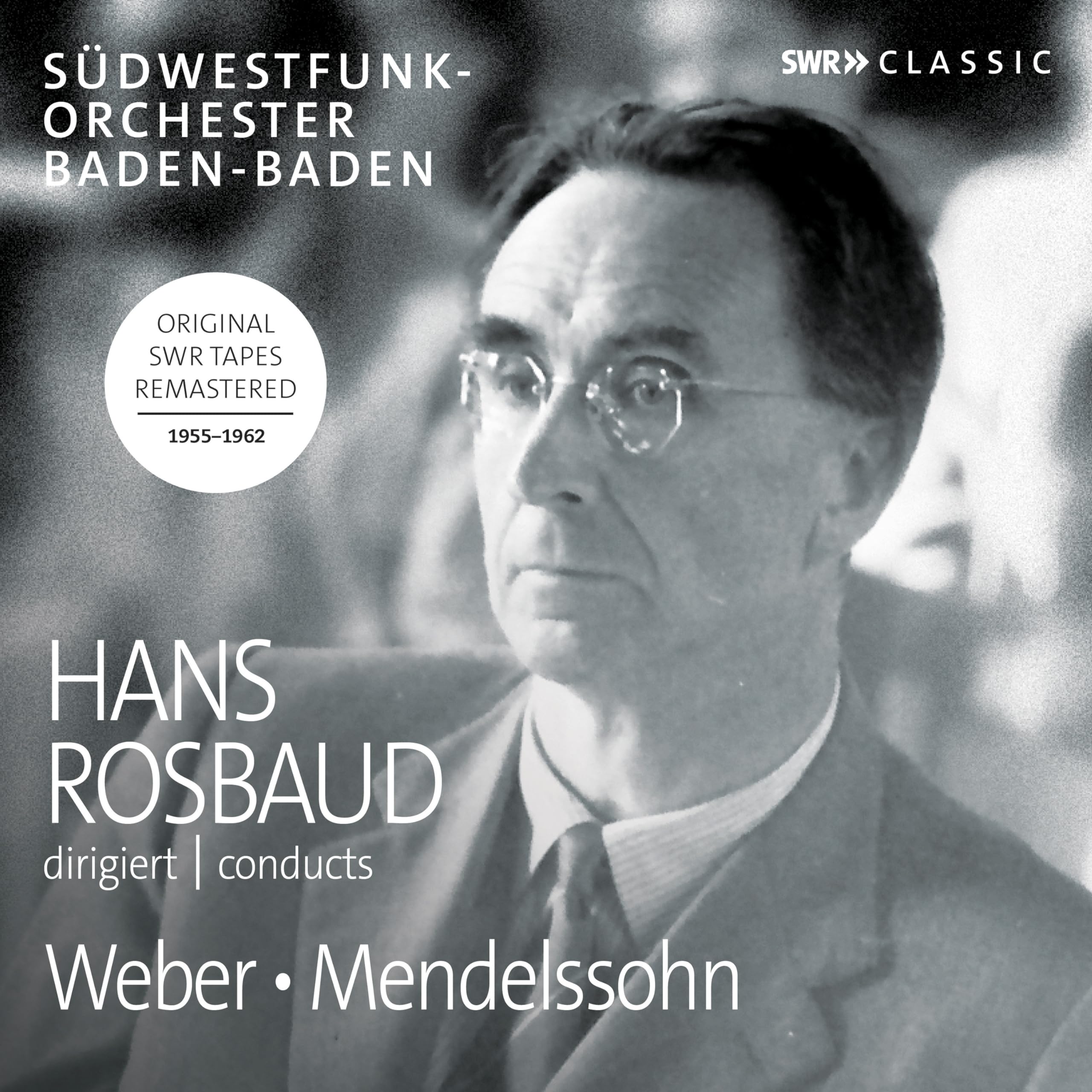 Hans Rosbaud - Hans Rosbaud Conducts Weber and Mendelssohn CD Album - Used