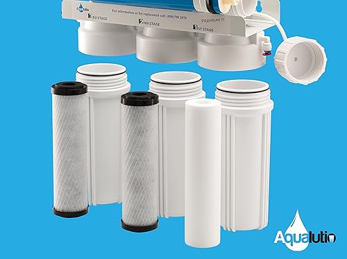 Water Systems FILTER-SET Water Ultimate Juego de prefiltro de repuesto de 3 etapas, incluye 1 sedimento y 2 filtros de bloque de carbono para disponible en Yaxa Colombia