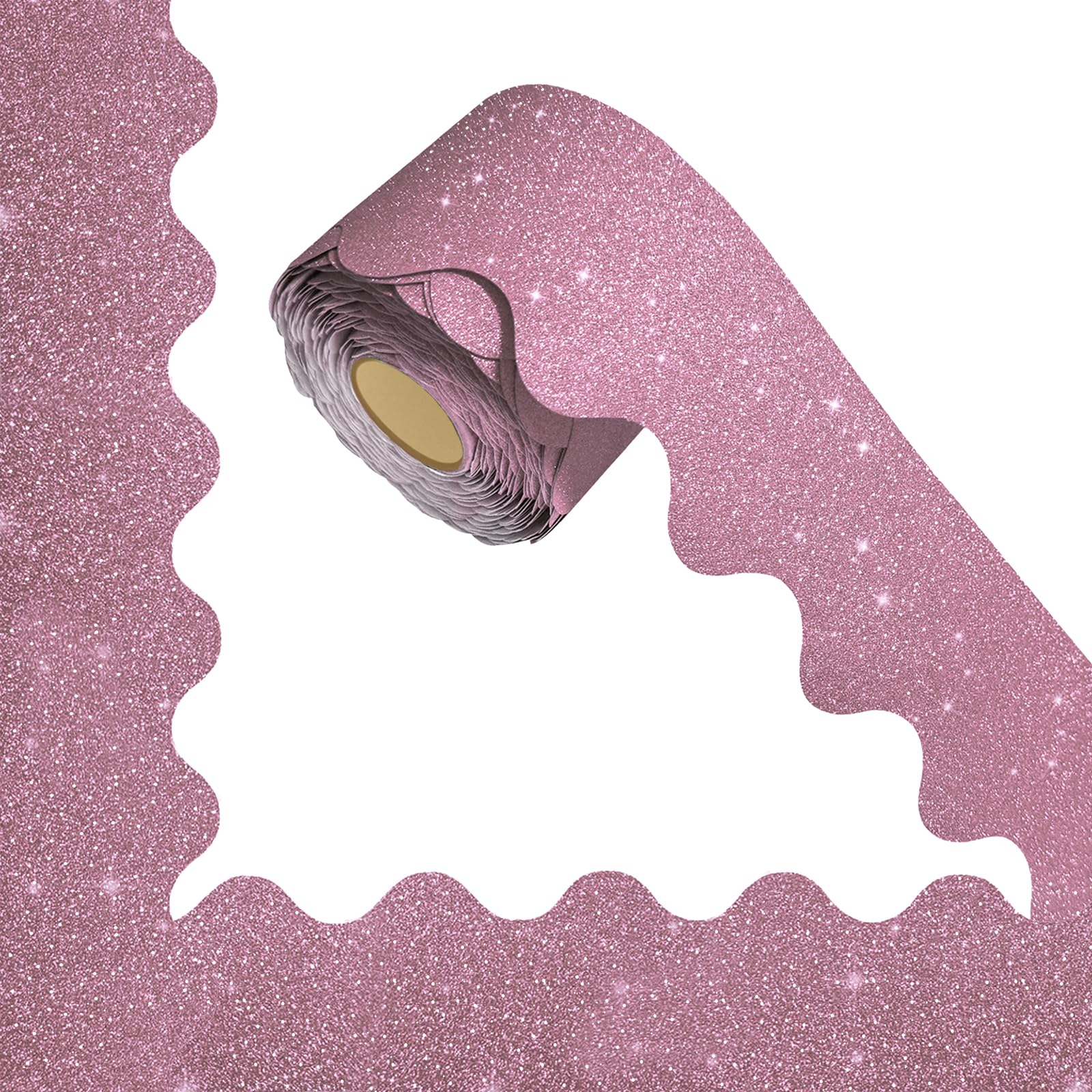 69Feet Bulletin Board Borders, Board Trims Shiny Decorative Border Trims Sparkle,Classroom Decor,Poster Board,Whiteboard,Wall Decoration,Party,