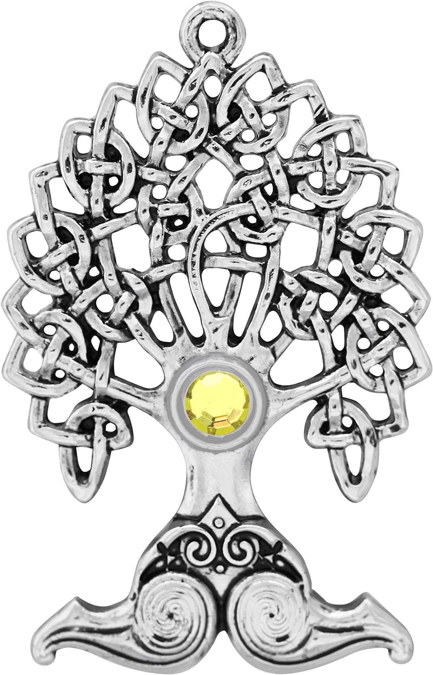 Enchanted Jewelry Mythic Celts Merlin's Oak for Intuitive Power Pendant Charm Amulet Talisman