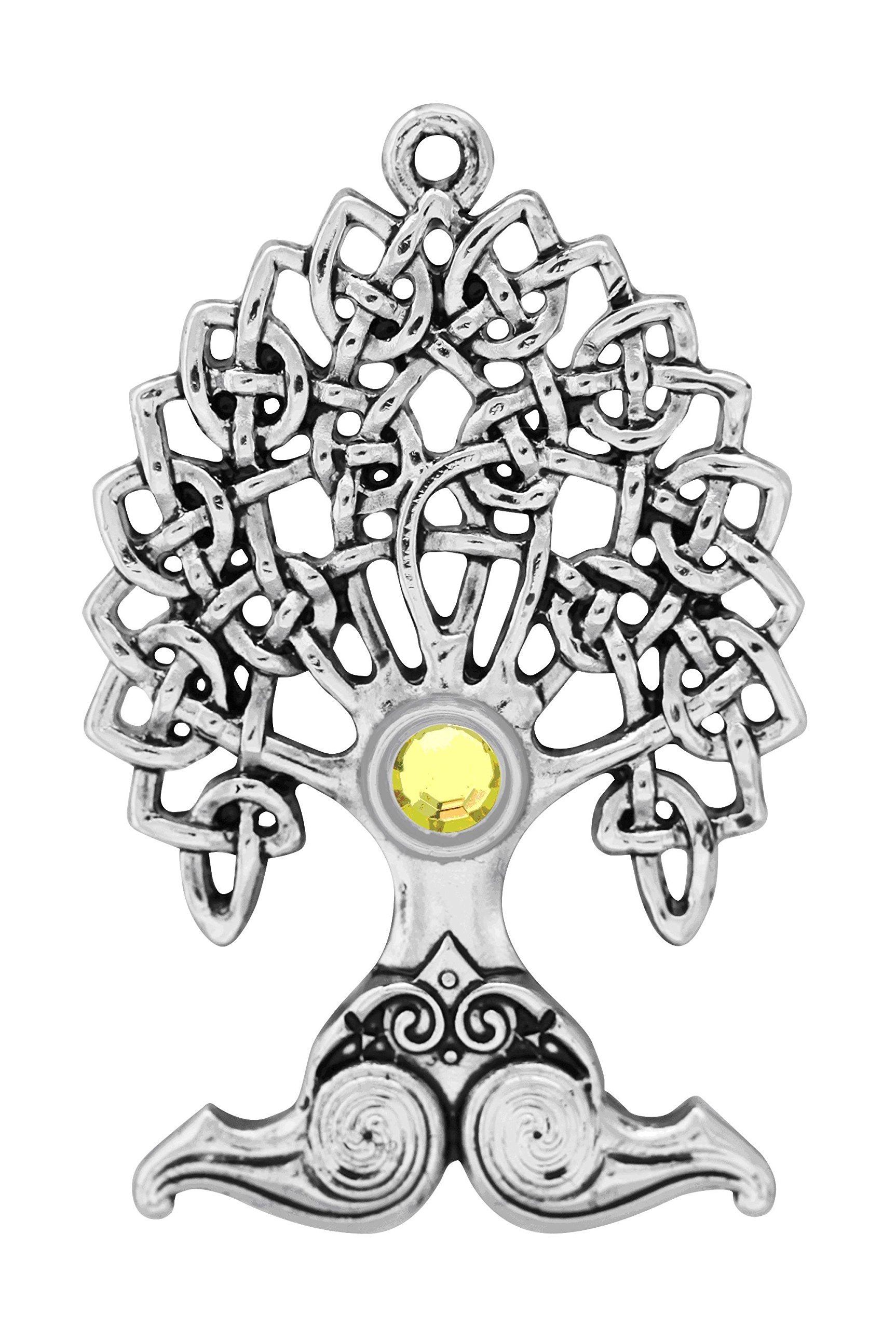Enchanted Jewelry Mythic Celts Merlin's Oak for Intuitive Power Pendant Charm Amulet Talisman