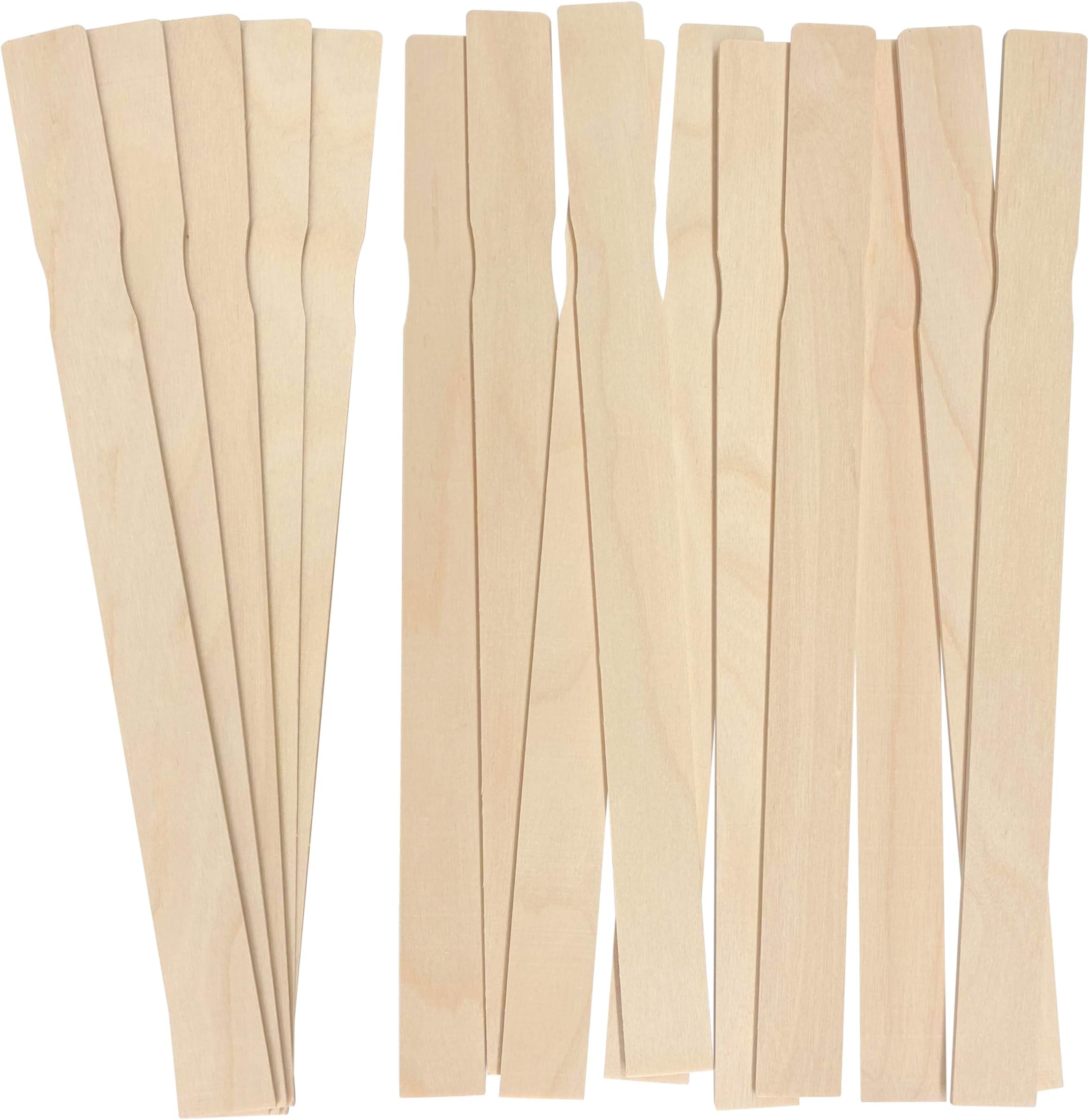 10 Pack, Wood Paint Stir Sticks, 12 Inch Pack of 10 Paint