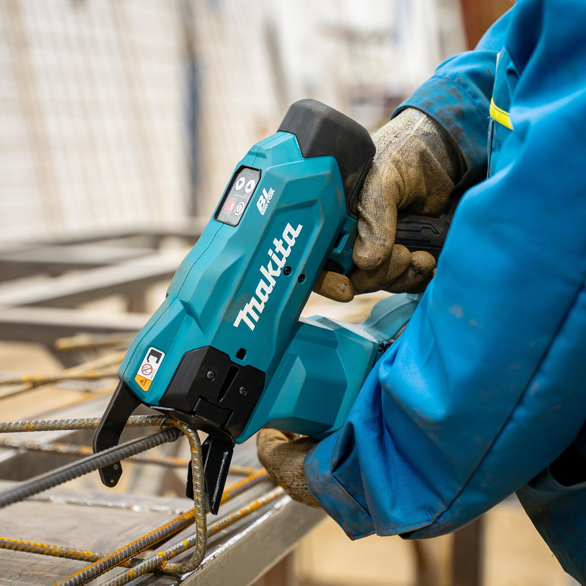 Makita TR001GZ 40V Max Li-ion XGT Herramienta de atar barras de refuerzo sin escobillas, baterías y cargador no incluidos