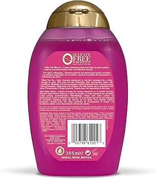 Amazon.com : OGX Detoxifying + Pomegranate & Ginger Shampoo, 13