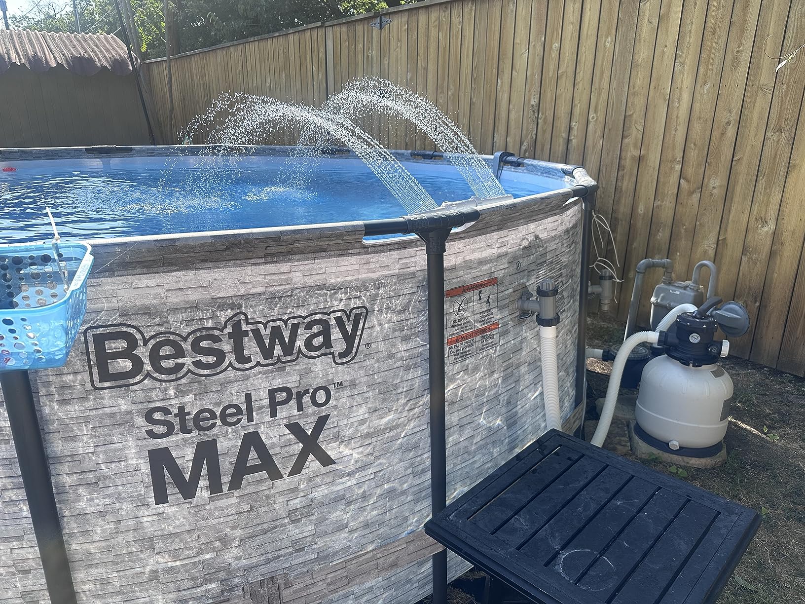 9/mo Finance SUMMERBUDDY Pool Fountain for Above and InGround Pools