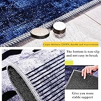 Vista 6 de Electric Heated Floor Mat Floor Warming Heater Foot Warmer, Electric Heating Carpet Heated Rug, Electric Heating Pads Space Heater with Temperature