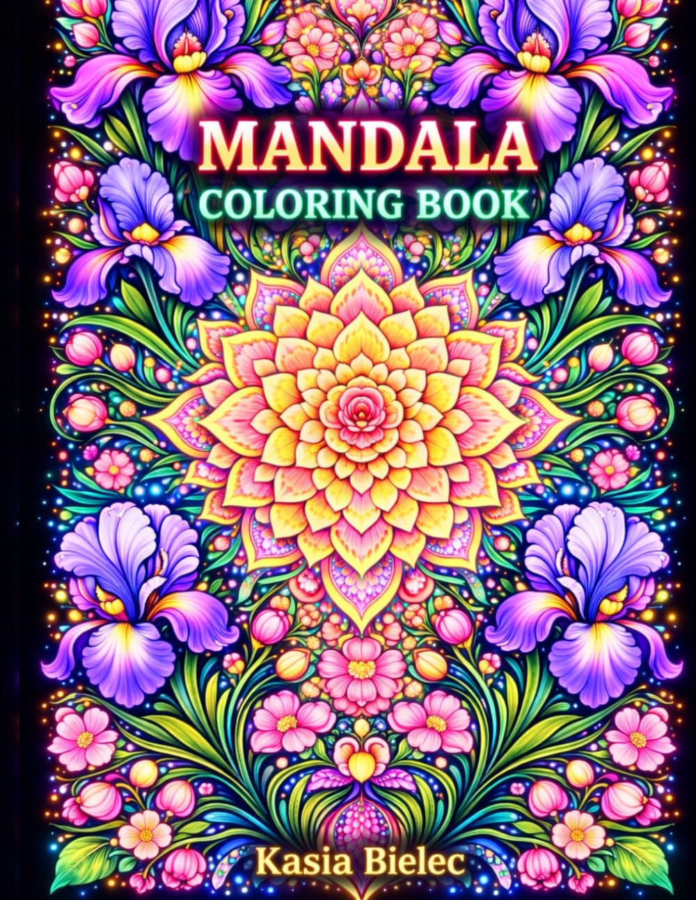 Mandala Coloring Book: Relaxing Floral Patterns for Stress Relief and Mindfulness
