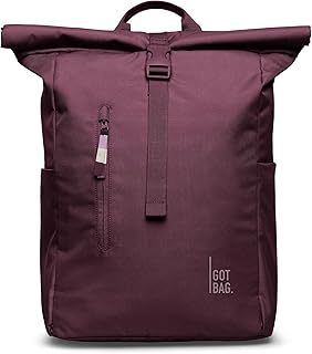 GOT BAG Rucksack Rolltop Easy aus Ocean Impact Plastic | Laptop Rucksack Wasserabweisend mit 16“ Laptoptasche | 31 Liter Füllvolumen Rollrucksack