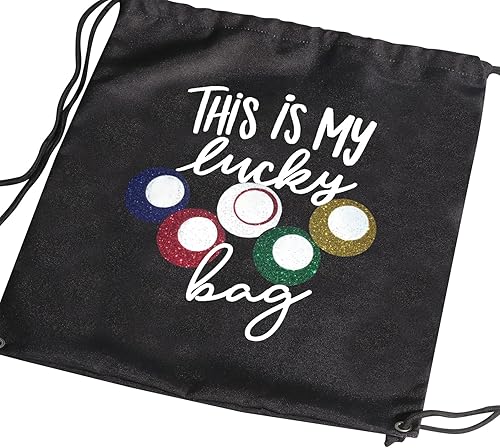 Miniatura 6 de CMNIM Lucky Bigo - Mochila con cordón, bolsa para jugador, regalo para los amantes de los juegos, bolsa deportiva para gimnasio, Cordón Lucky Bingo,