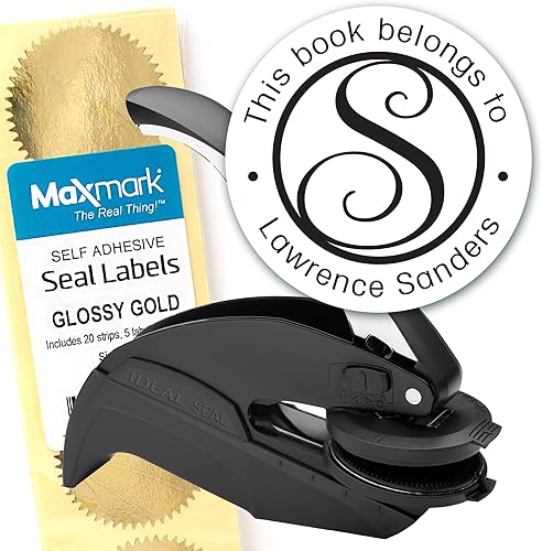 Miniatura 11 de Estampadora de biblioteca personalizada Estilo Lib029b