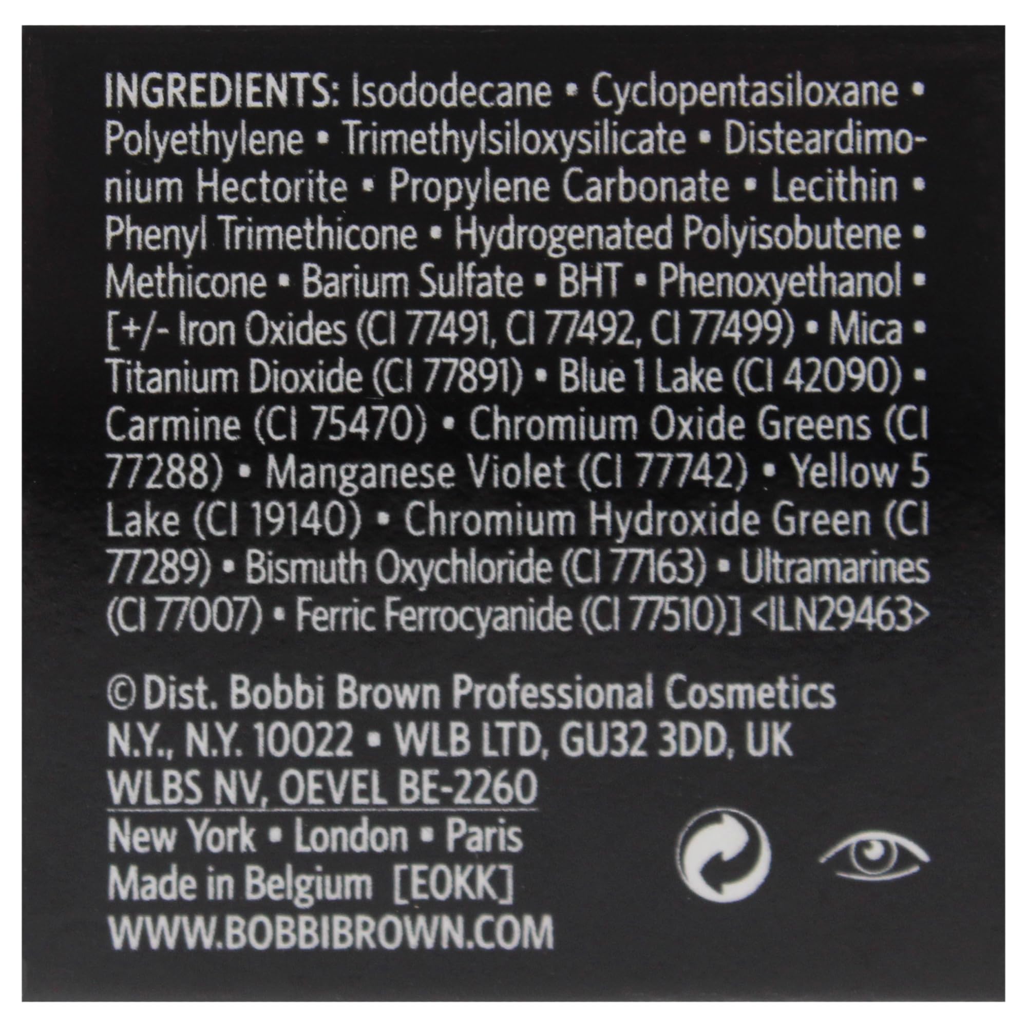 Bobbi Brown Long-Wear Gel Eyeliner, 27 Caviar, confezione da 1 (1 x 3 g)