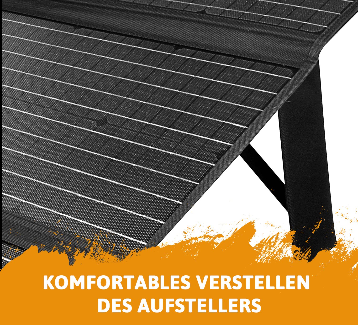 Cross Tools Solarbox 120 Składany Panel Słoneczny 120 W (W Zestawie 5 M Kabel Solarny/Usb-C/Usb 3.0, Panel Słoneczny Na Kemping, Festiwal, Do Kampera, Odporny Na Deszcz
