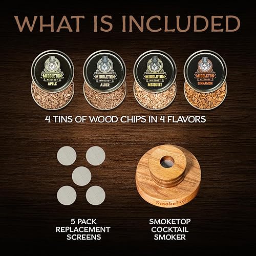 Miniatura 3 de SmokeTop Kit y astillas de madera de aliso, manzana, canela y mezquite