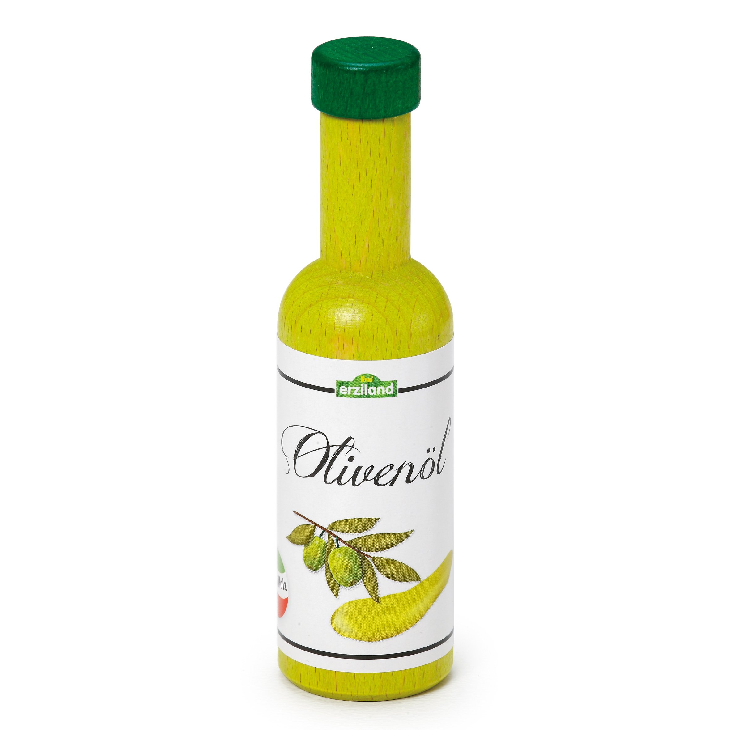 Erzi Bouteille huile d'olive en bois