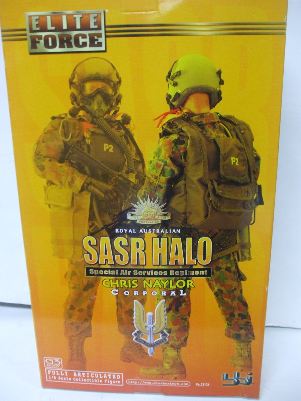 未開封 ELITE FORCE SASR HALO CHRIS NAYLOR Elite Force SASR HALO - Special Air Services Regiment