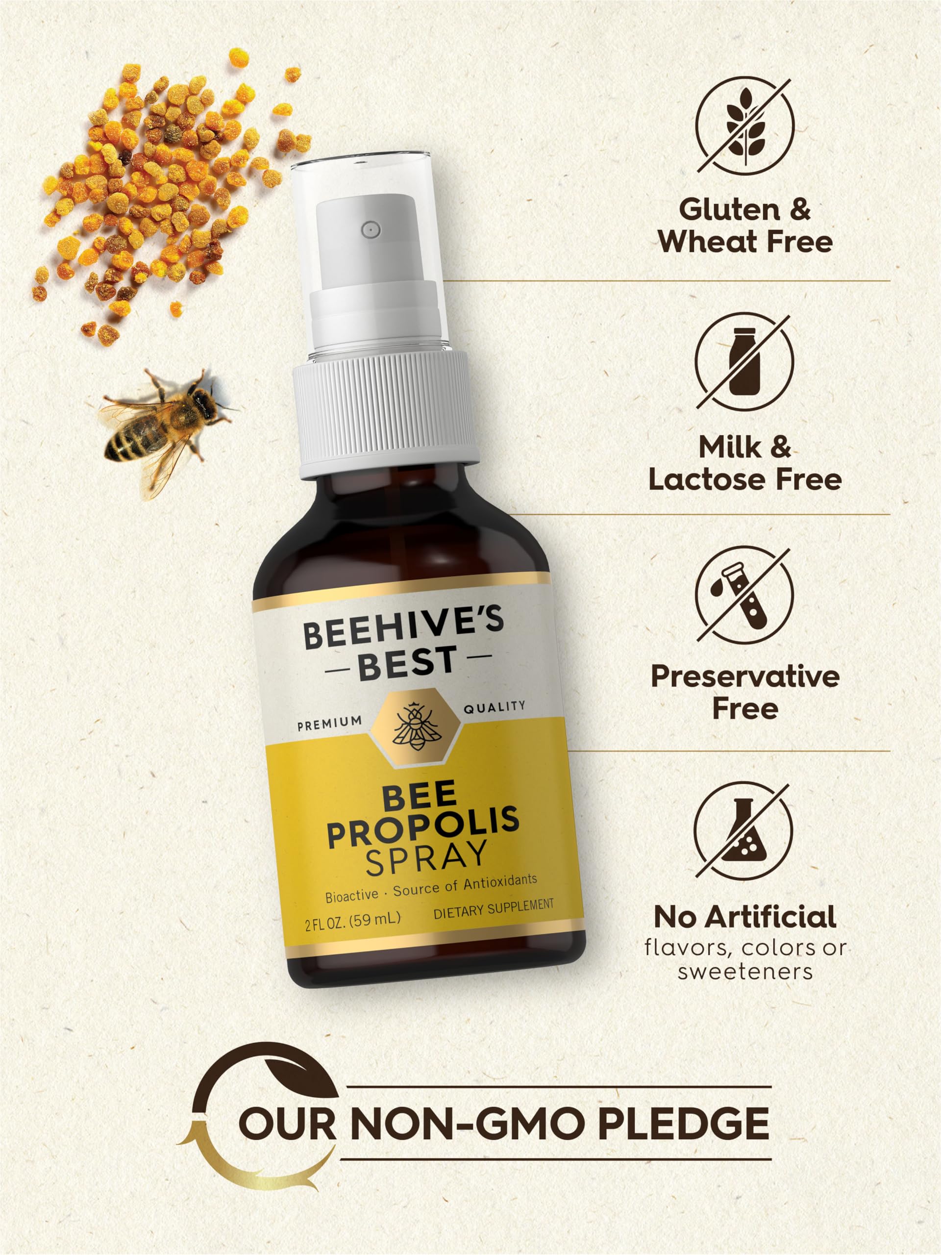 Carlyle Bee Propolis Throat Spray | 2 fl oz | Source of Antioxidants — Amazon image 5
