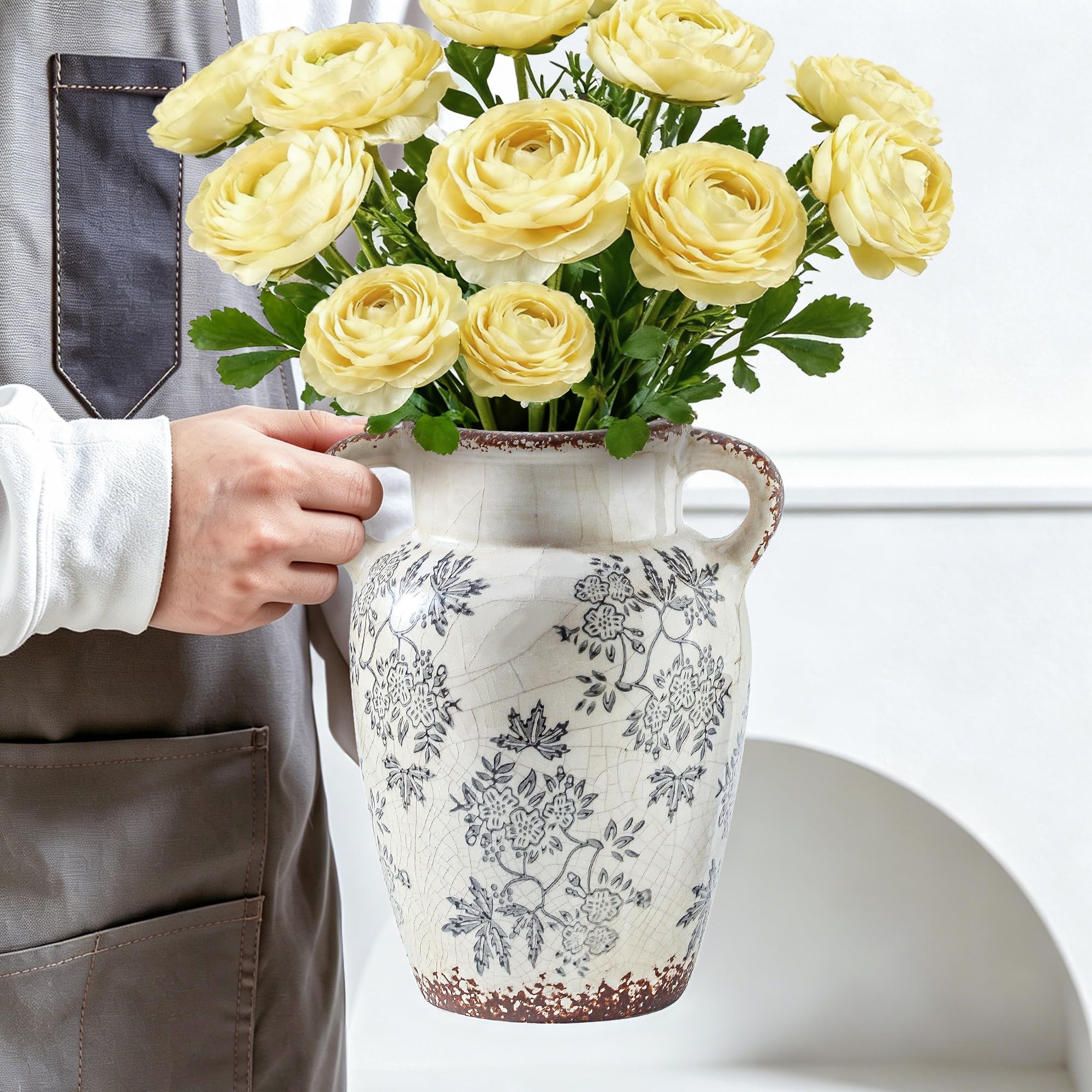 Fiore Ceramica Vaso Vintage (107-5)