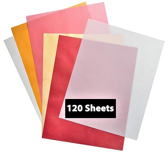 Bargain Paradise 120 Pack Premium Vellum Papers 100 Sheets Transparent bargain-paradise-120-pack-premium-vellum-papers-100-sheets-transparent
