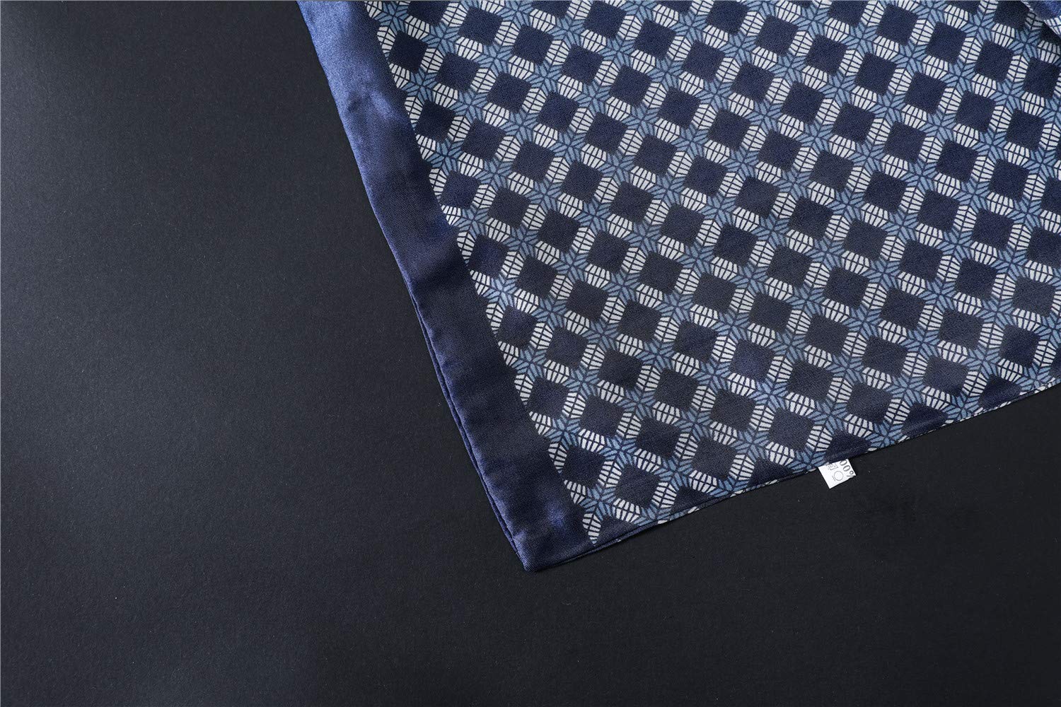 Foulard Vintage en Soie pour Homme, 100% Fantaisie, Accessoire de Costume pour Gentleman