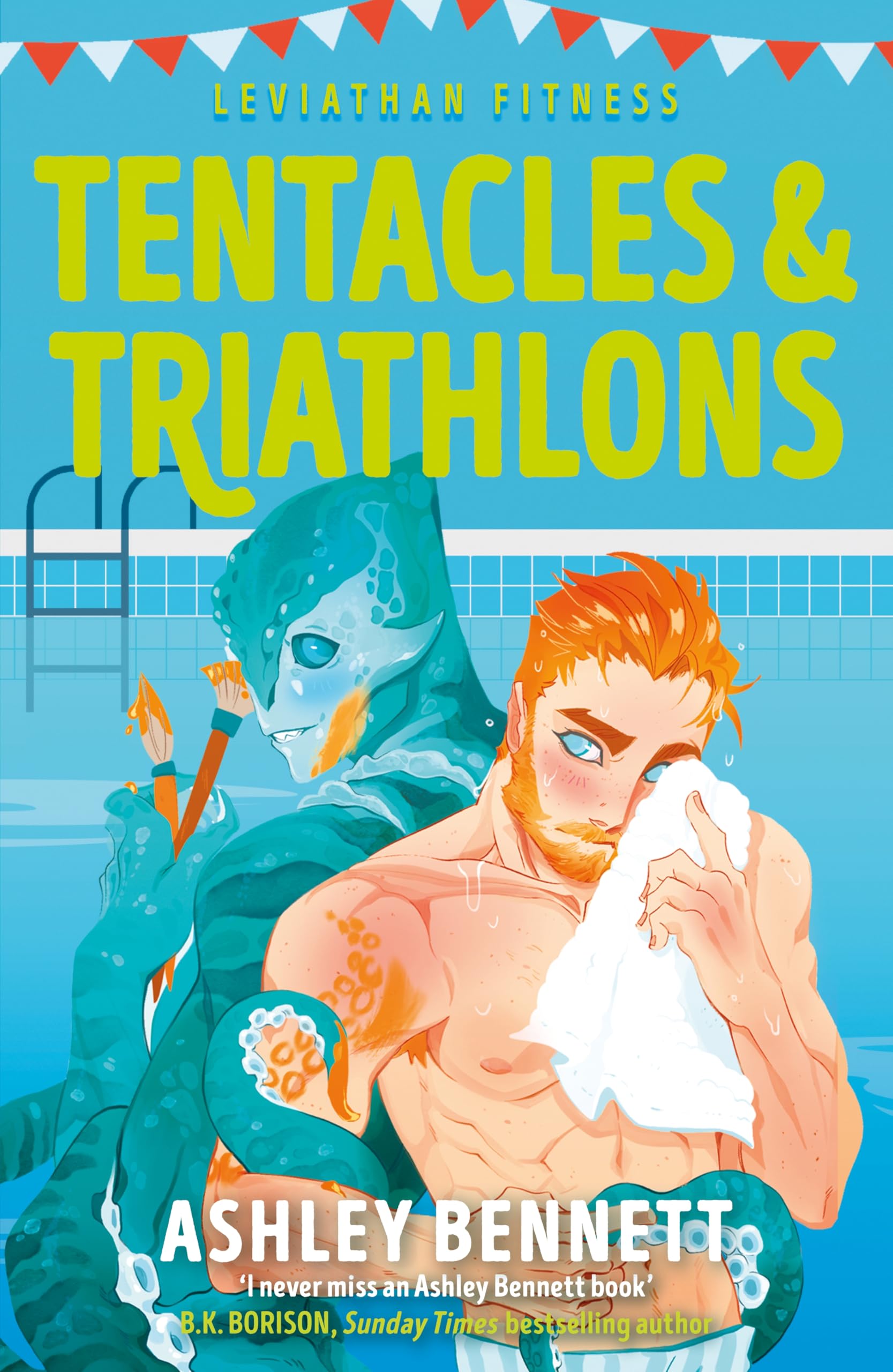 Tentacles and Triathlons: A BRAND NEW queer monster romance for 2026 (Leviathan Fitness Book 2) (Leviathan Fitness series) (English Edition)