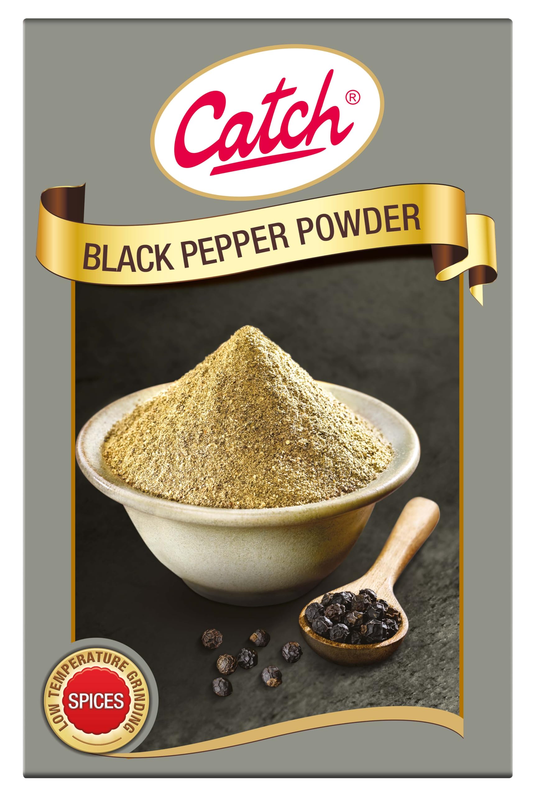 CATCH BLACK PEPPER POWDER 100G.