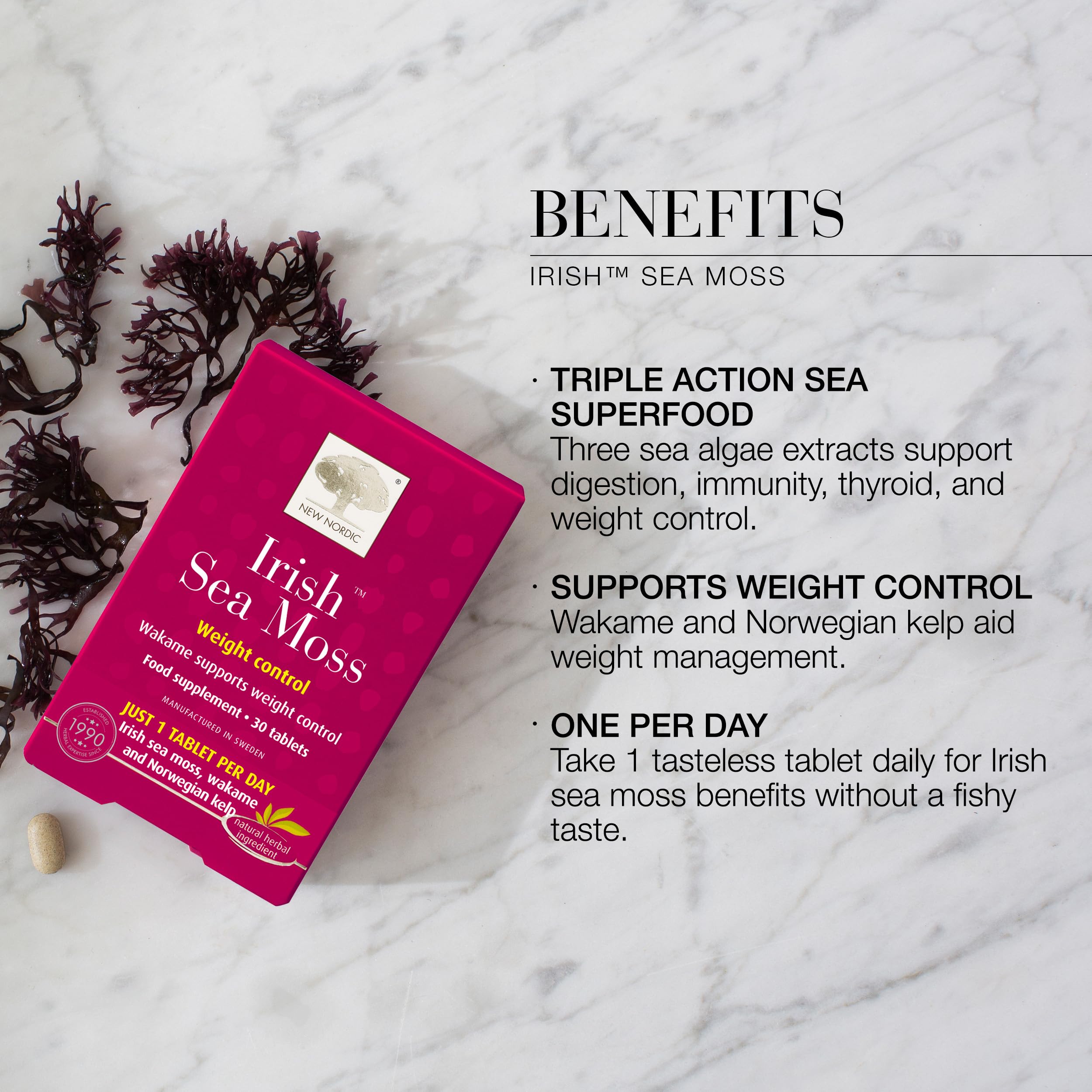 Aazon.co: NEW NORDIC Irish Sea oss Extract, Powerful Tri-Algae