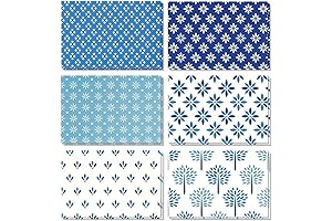 Best Paper Greetings: 48 Pack Blue Stationery Cards with Envelopes Set