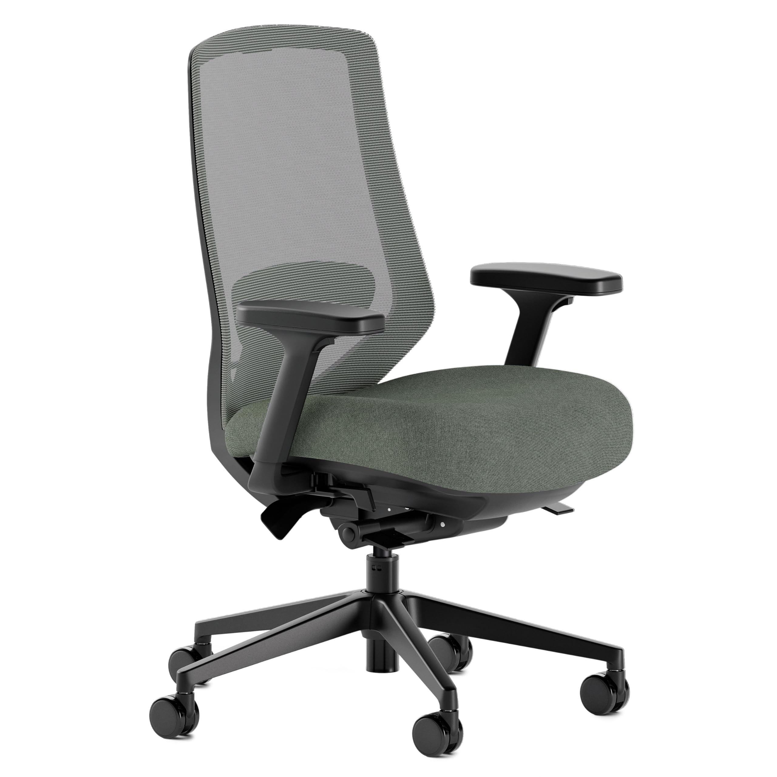 Branch Ergonomic Chair Pro - Mesh Office Chair with 14 Points of Adjustment - Height, Depth & Tilt Adjustable - 5D Armrests - Forward Tilt, Smooth