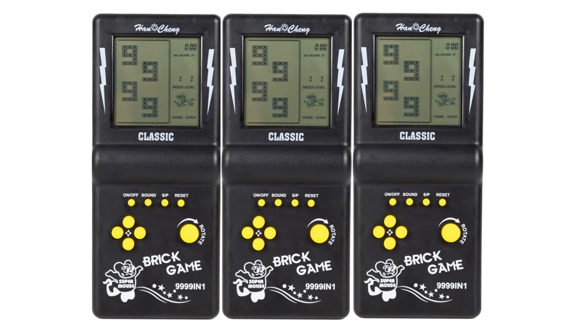 Amazon.com: Desyeryamimi Handheld Brick Game Console,3.5-inch