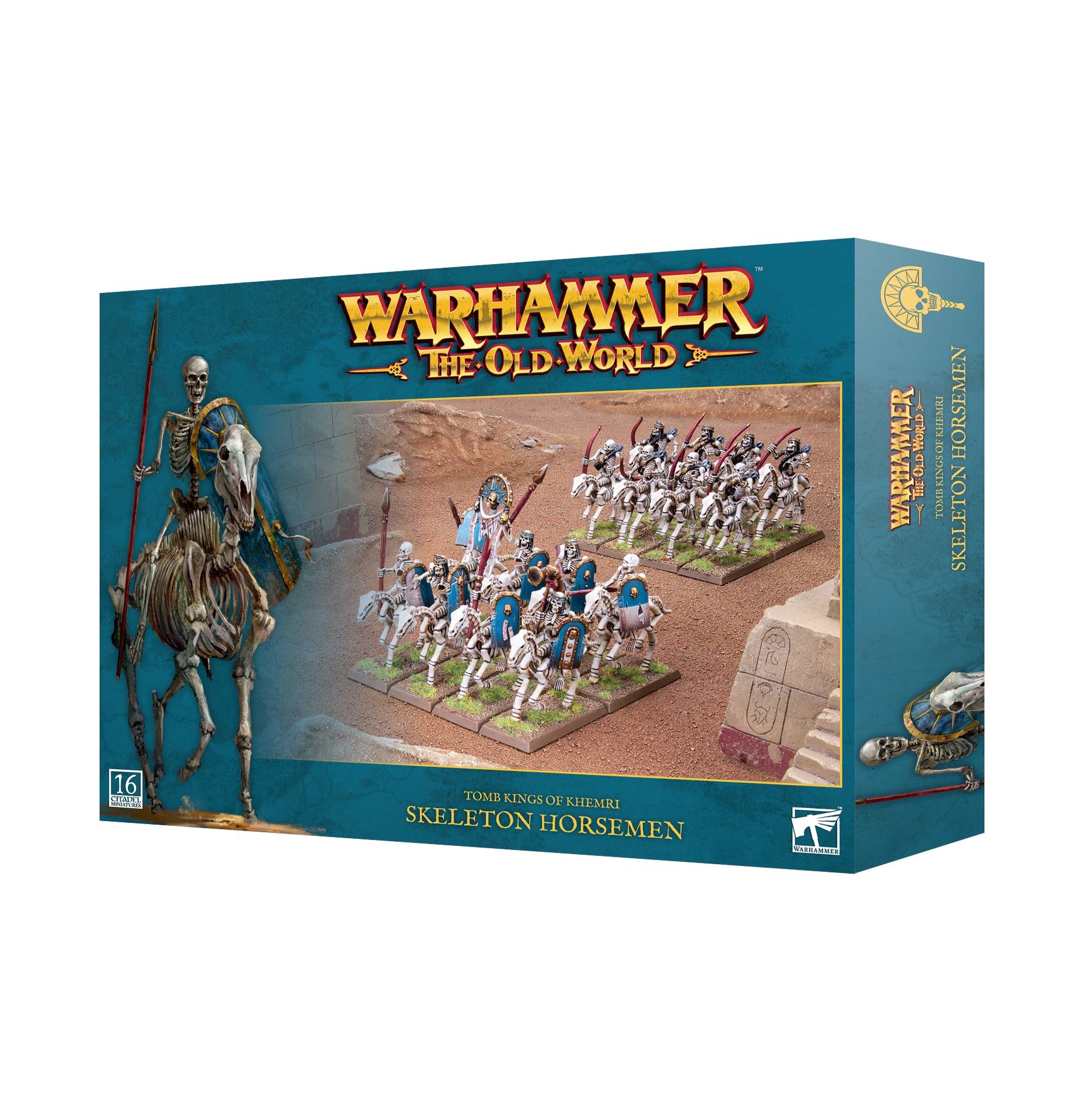 Warhammer Stary Świat Królowie Grobowców Khemri Szkielety Jeźdźców Łucznicy koni