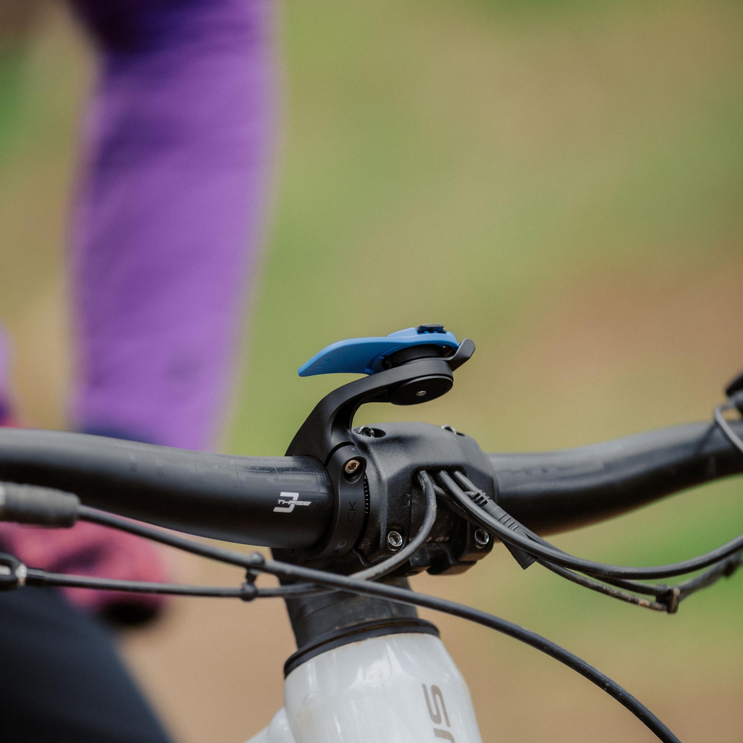 Support avant pour téléphone de vélo avec quadruple verrouillage (V3) pour iPhone, Galaxy, Pixel et adaptateurs universels