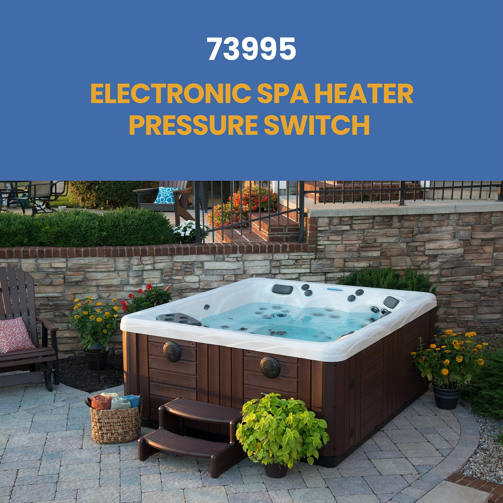 Watkins Solana Caldera Pressostat de rechange commutateur de pression pour jacuzzi spa Hot Spring Spot 2010+ Relais Rhythm Tempo 2011+ SX TX 2006-2009 RX