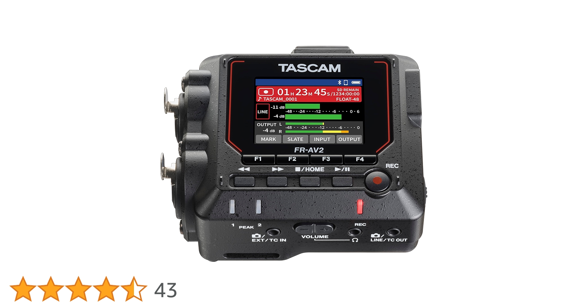 Amazon | TASCAM(タスカム) FR-AV2 32ビットフロート対応2chポータブル