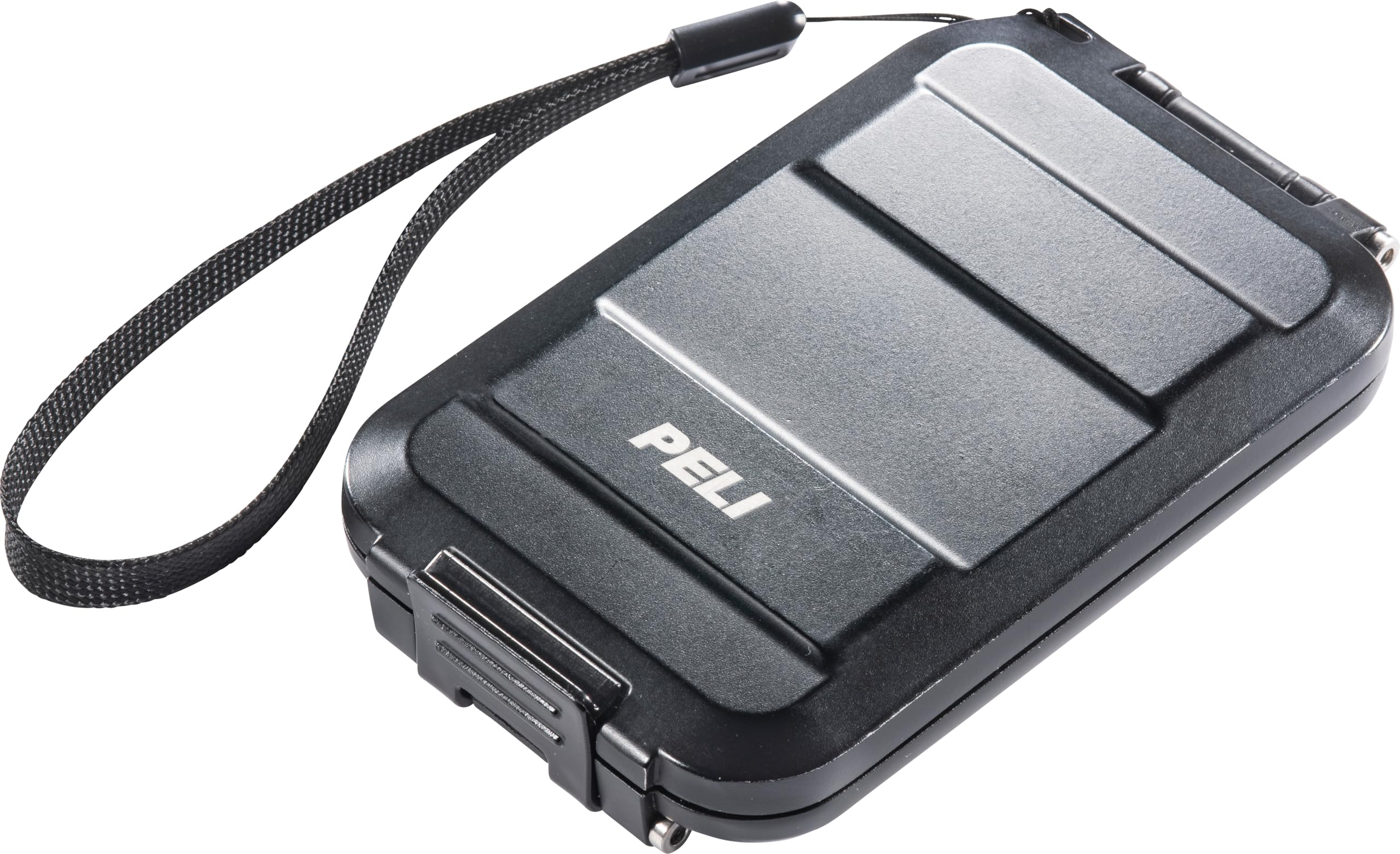PELI Portfel z polem RF G5, anty-RFID, z ochroną przed hakowaniem i standardem wodoszczelności IP67, wyprodukowano w USA, Kolor: Czarny