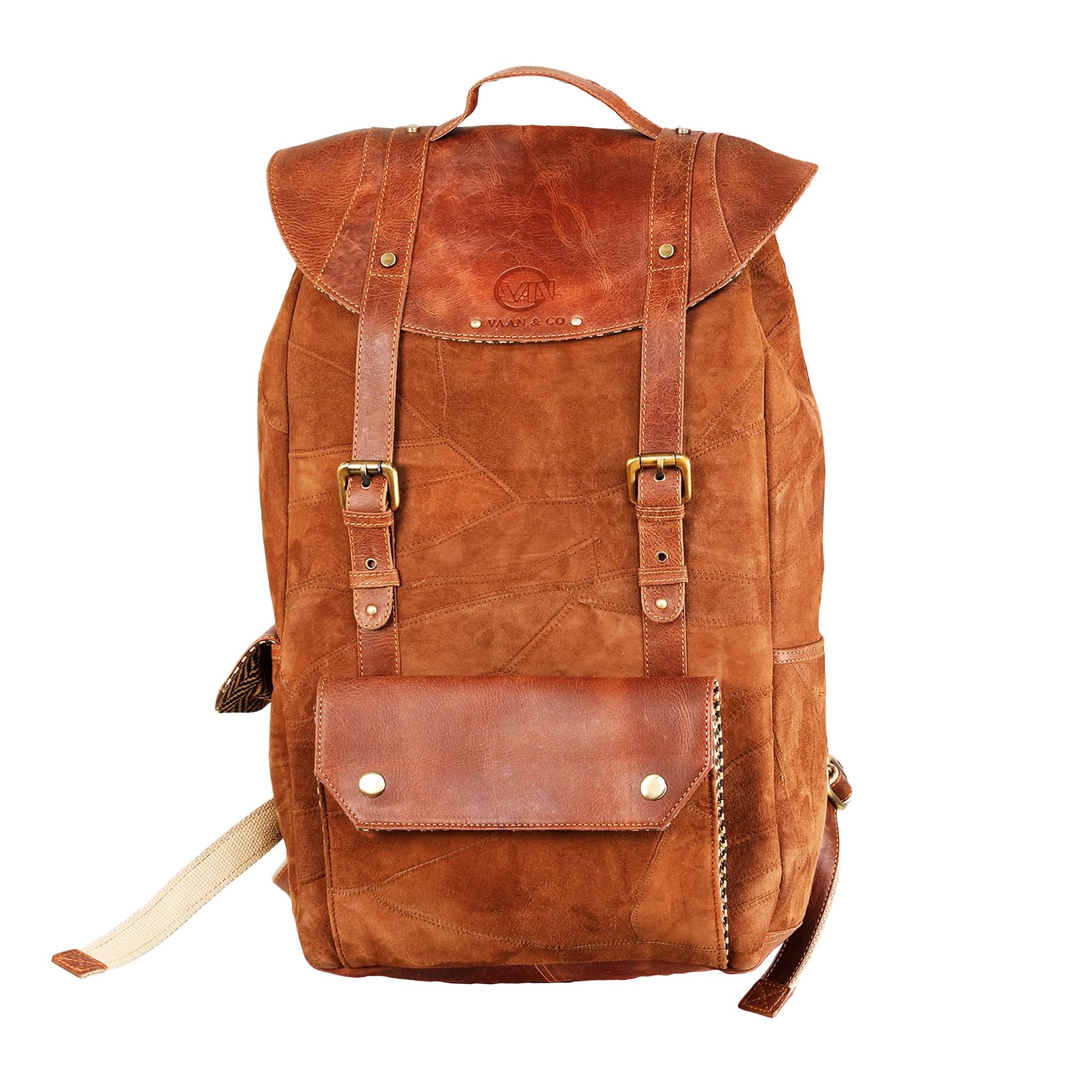 Photo 1 of VIAL Leather Backpack 
Made with Leather Remants