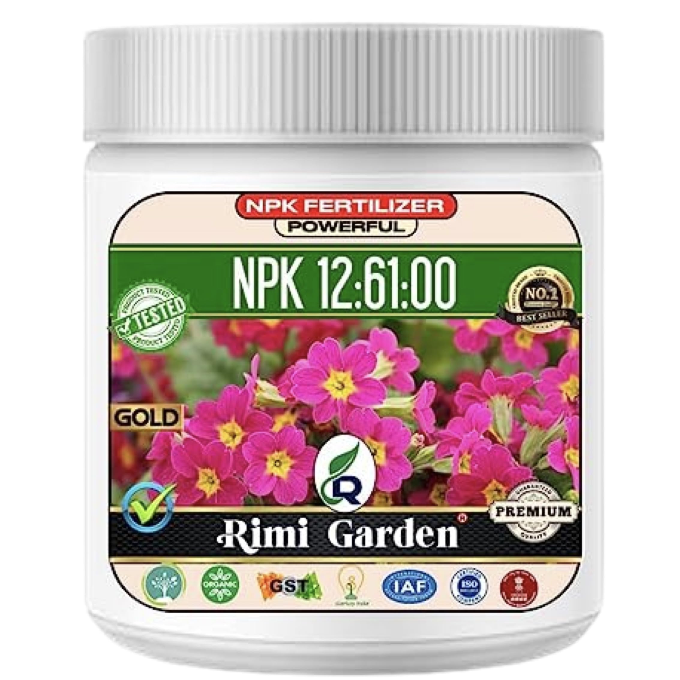 Rimi Garden NPK 12:61:00 for Plants (200 gm) (B09Y8NHTRV) Amazon Price History, Amazon Price Tracker