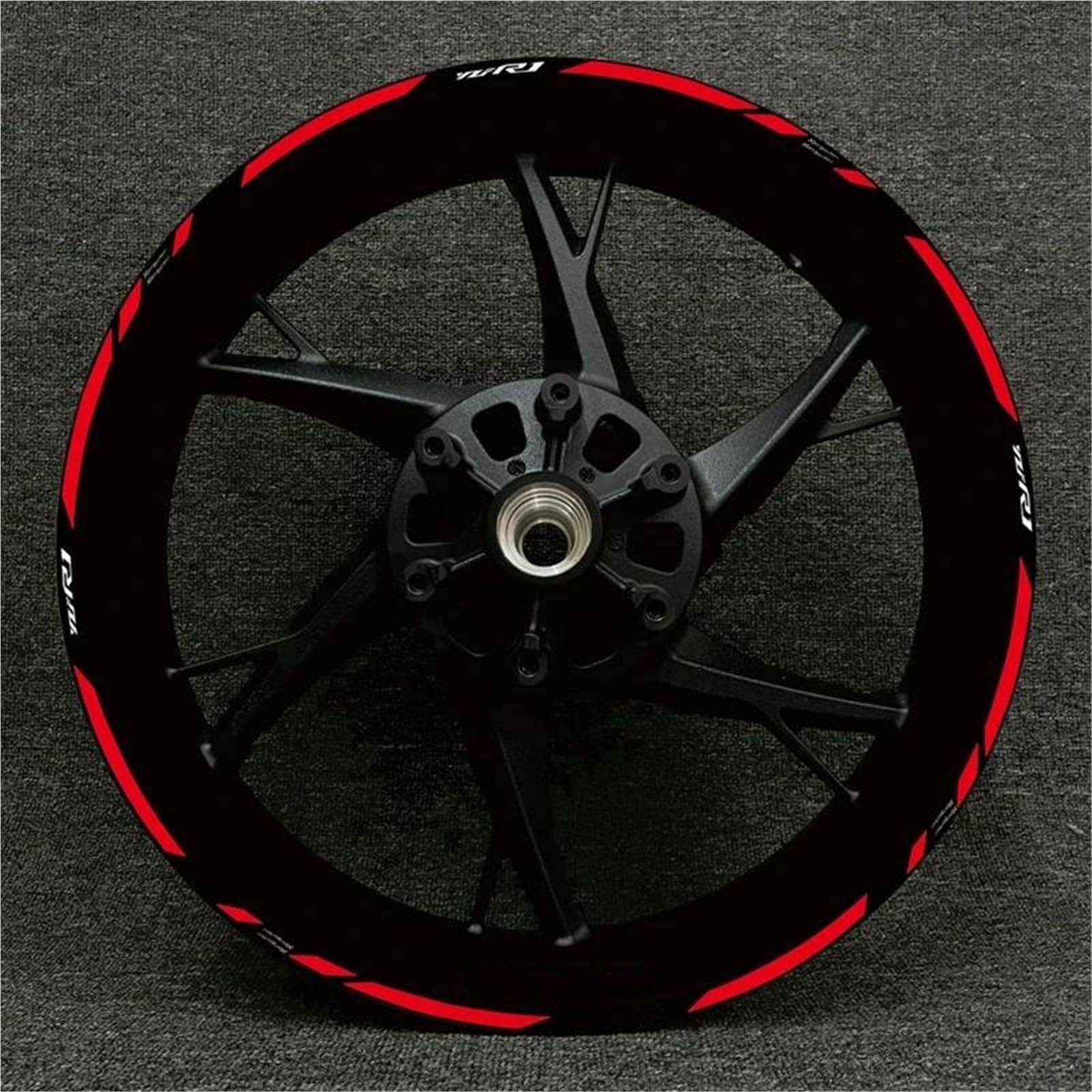 Wheel Stickers Motorcycle Wheel Stickers Rim Reflective Decal for YZFR1 YZF-R1 YZF R1 Stripe Decals Hub Sticker Rim Reflective Decal