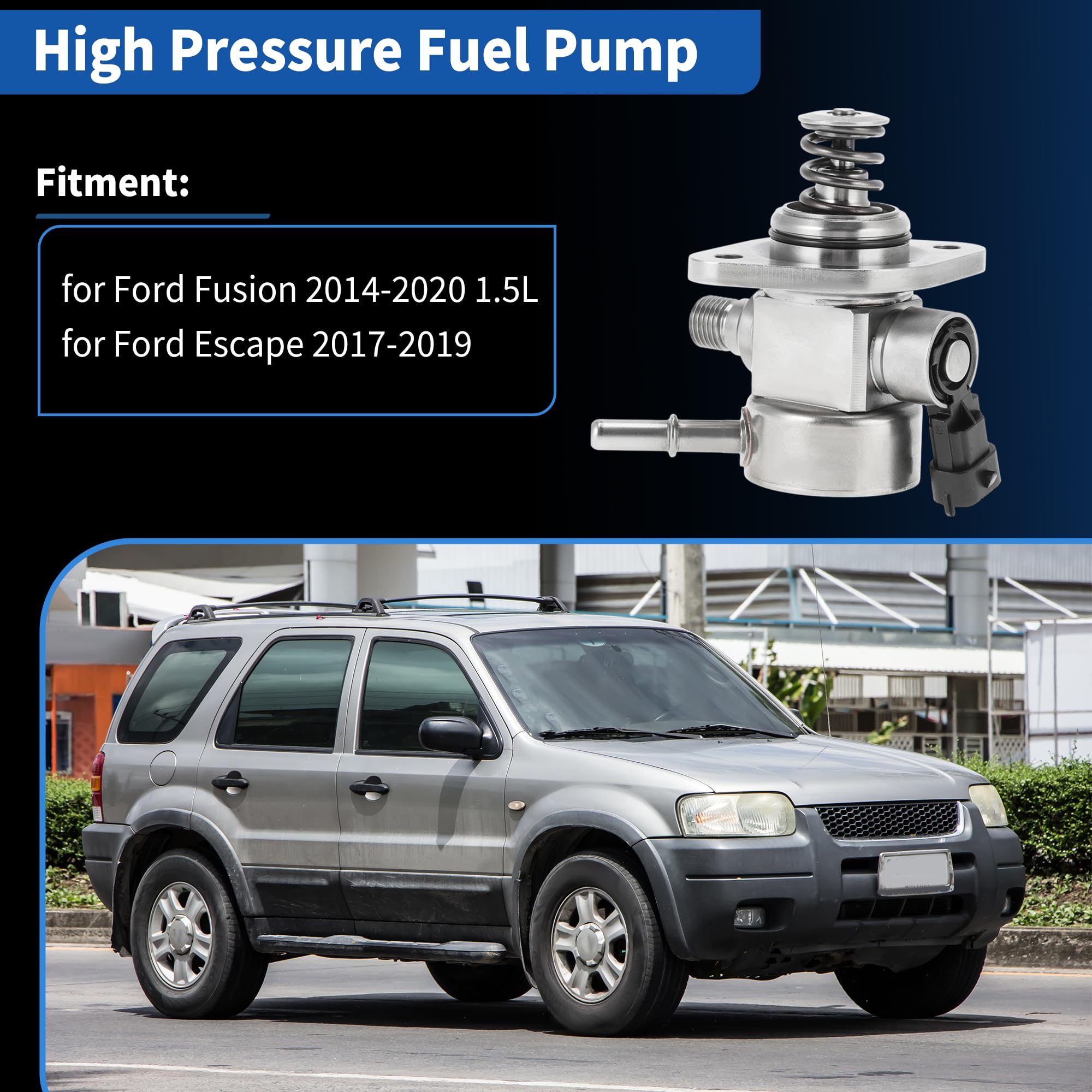 A ABSOPRO No.DS7Z9350A High Pressure Fuel Pump for Ford Fusion