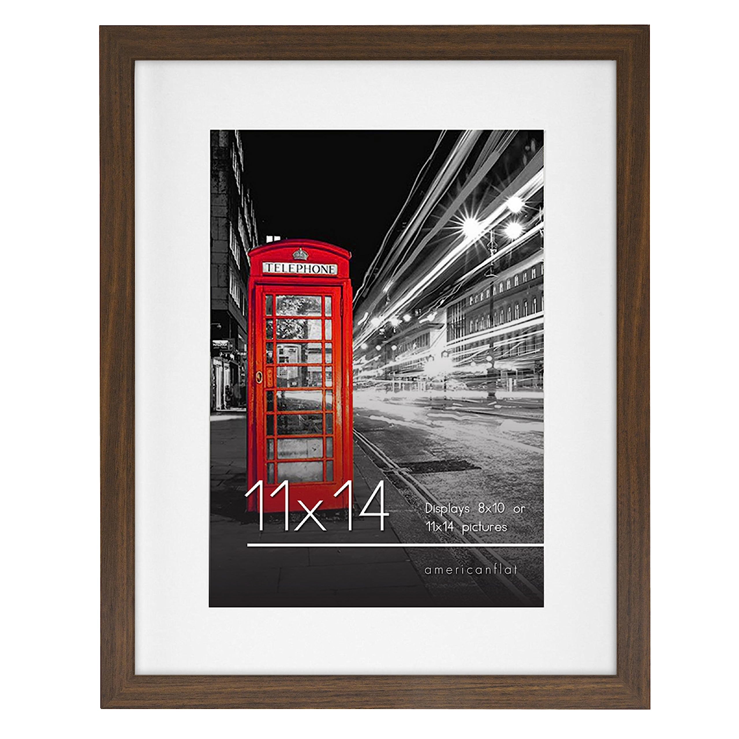 11x14 Picture Frame - Walnut