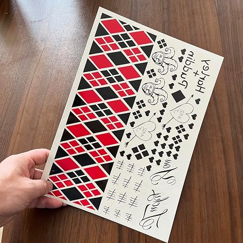 Miniatura 3 de 3 hojas de tatuajes de Halloween Padoun pegatinas temporales, tatuajes temporales para mujeres, tatuaje de brazo completo grande para disfraz