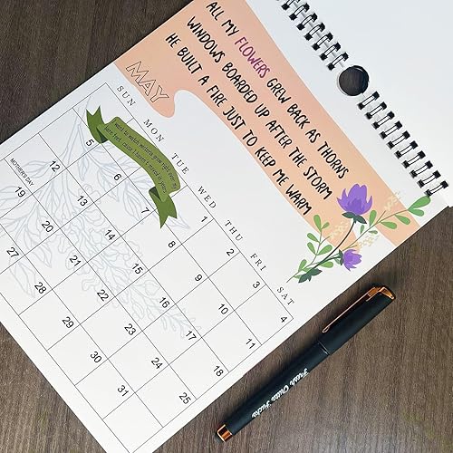 Miniatura 2 de Calendario de pared 2024 Roaring Twenties, calendario de letras 2024 TS, calendario mensual de 12, calendario de los años veinte Taylor con letras