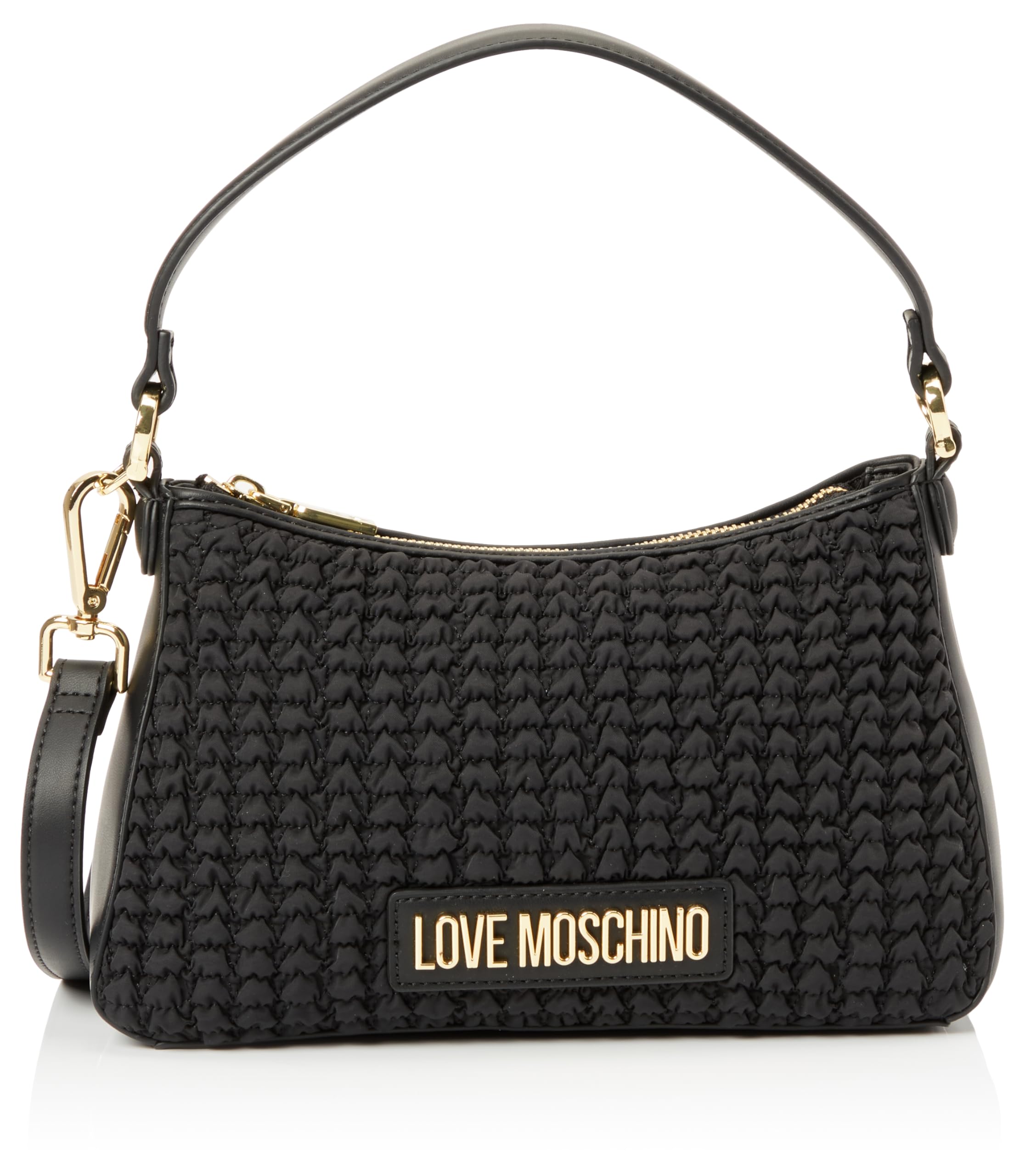 Love Moschino Damen Schwarz Handtasche, Handtasche,
