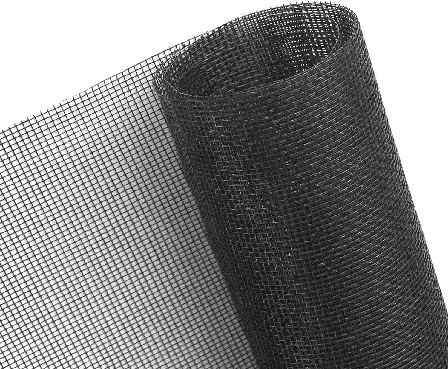 HOME BUY 5 Feet Height X 50 Feet Length Fiber Glass Mosquito Mesh Insect Net for Windows,Home,Garden etc_Full Bundle/Roll_200 GSM_Black Color ASECH (Black, 5x50ft)-picture-24