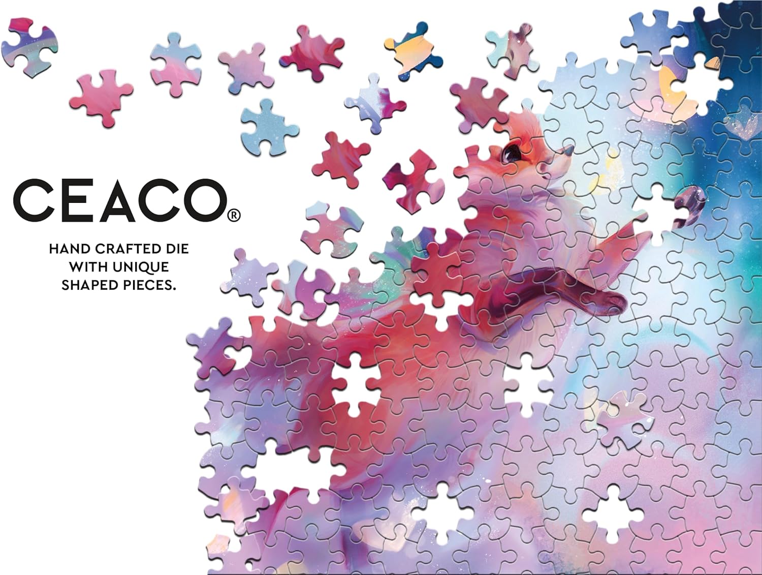 Ceaco - Glitter - Butterfox - 100 Piece Jigsaw Puzzle