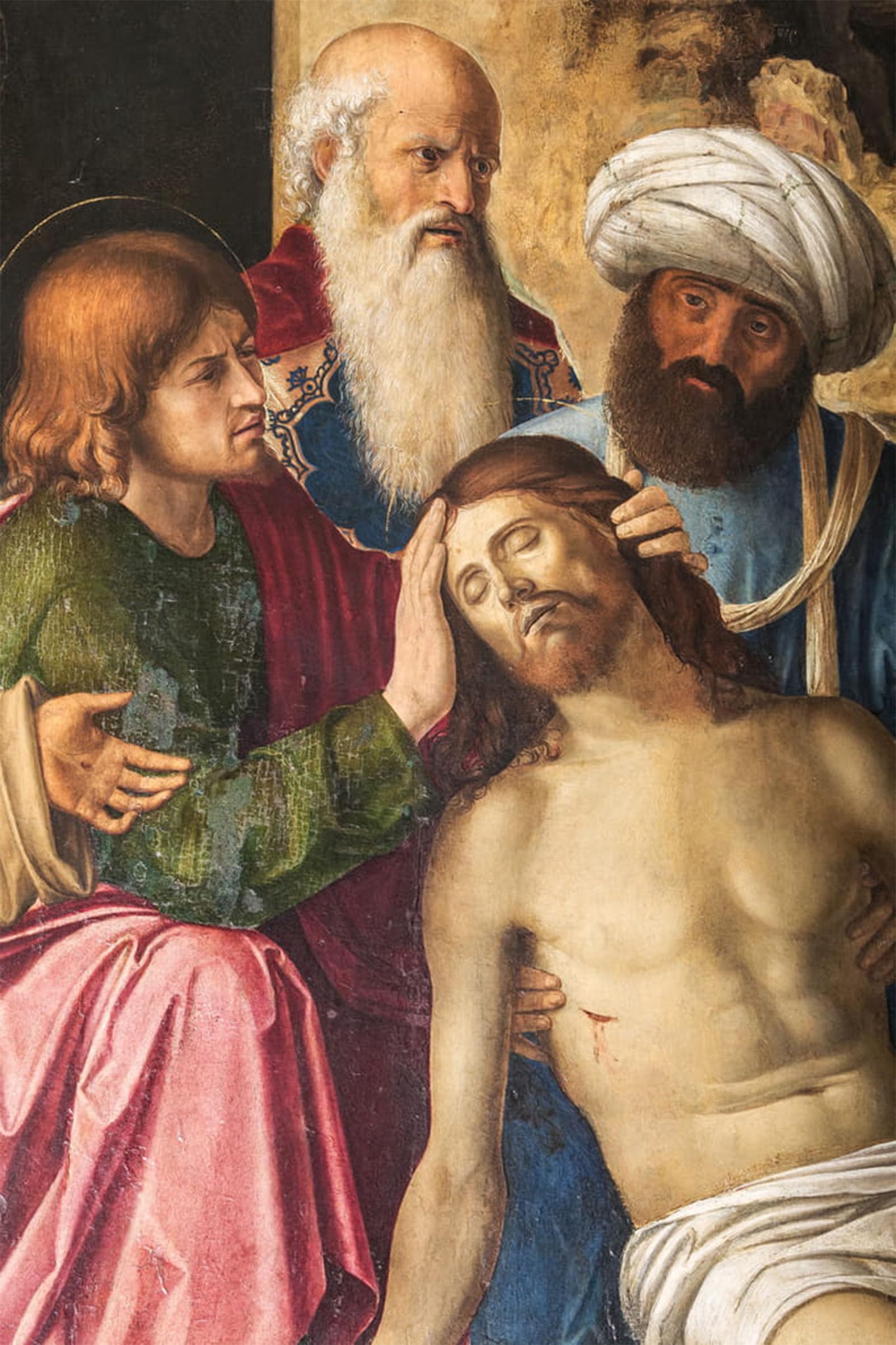 POSTERIIk Famous Print Pop Art Wall Art Graffiti Lamentation of Christ by Battista Cima Da Conegliano Art Prints for Home Decor 60x90cm